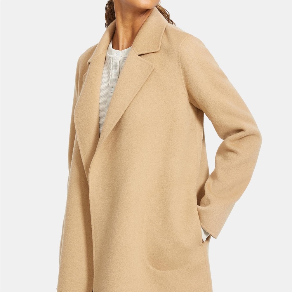 🚫SOLD🚫 Theory wool cashmere coat - Picture 4 of 4